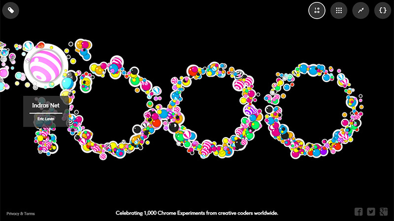 1000 Chrome Experiments