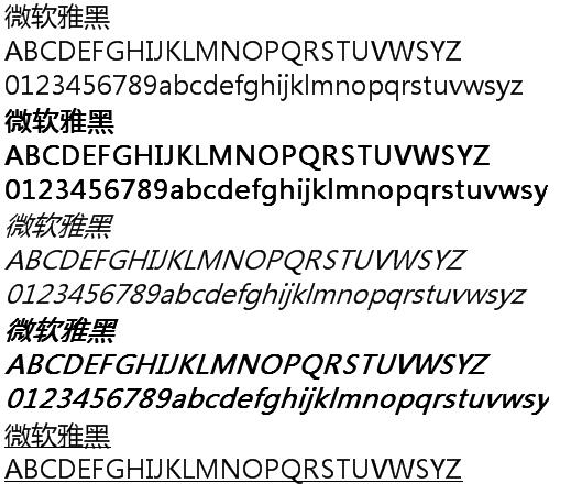 網站建設中最常用的字體有哪些