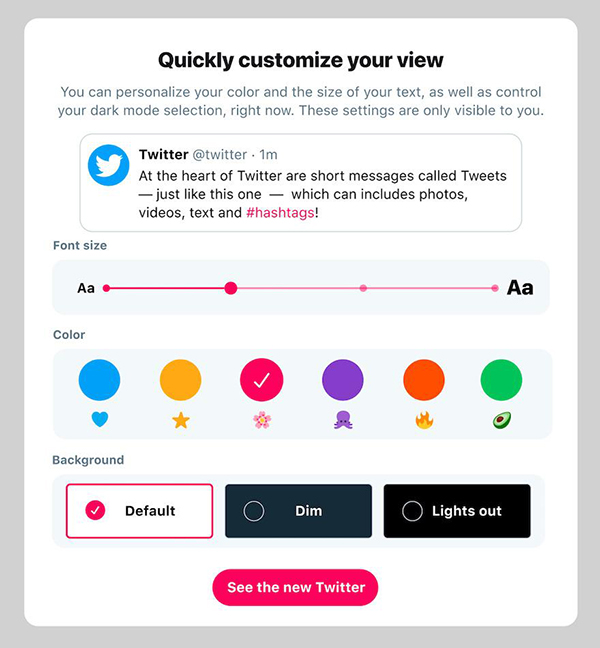 網頁設計案例分享：Twitter網頁版的設計改版分析