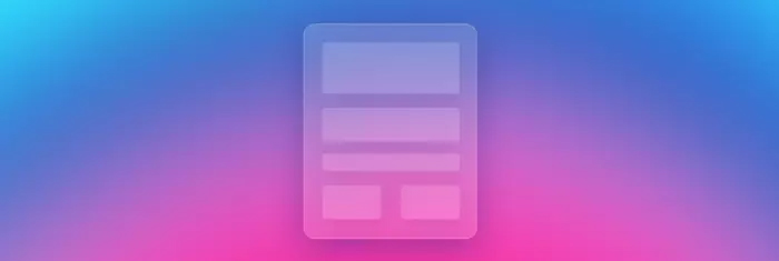 Glassmorphism，或成為2021年熱門網頁設計趨勢